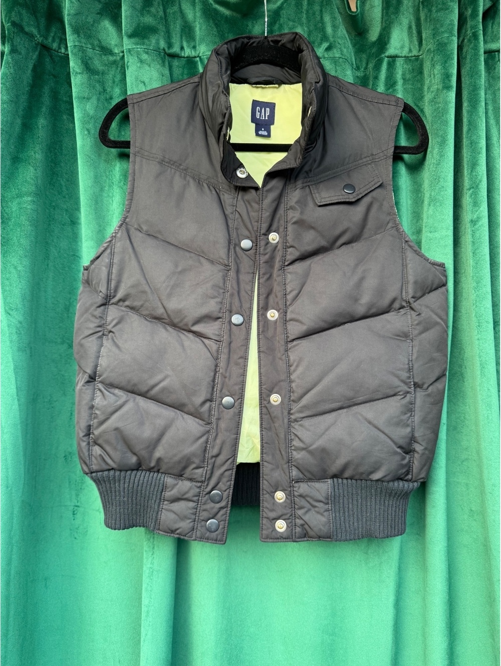 GAP Down Puffer Vest Size Small